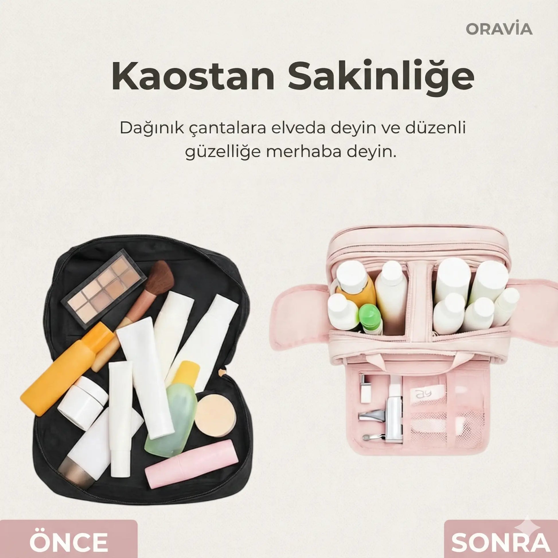Oravia™ Organizer Bakım Çantası