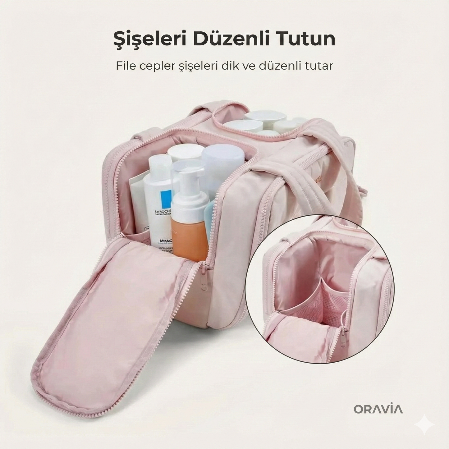 Oravia™ Puffy Seyahat Bakım Çantası